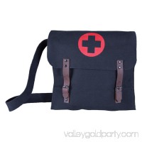 Canvas Medic Bag Bag, Black, 12.5" x 11" x 3.5"   570415742